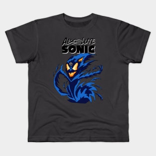 Absolute Sonic - Blue Kids T-Shirt